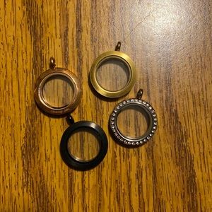 Origami Owl MEDIUM lockets $17 EACH